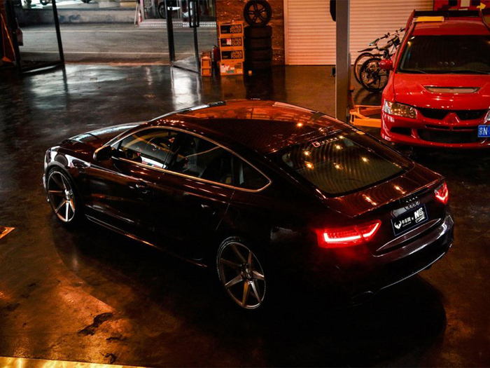 A5 sportback轻改 彰显狂野的张扬的新个性