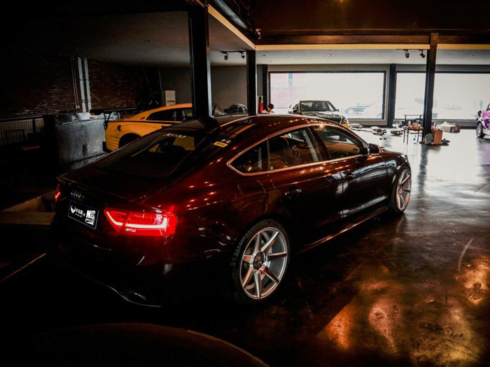 A5 sportback轻改 彰显狂野的张扬的新个性