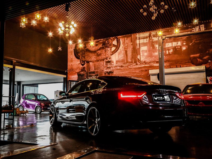 A5 sportback轻改 彰显狂野的张扬的新个性